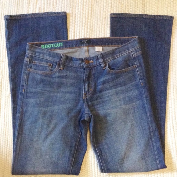 J. Crew Factory | Medium Wash Boot Cut Jeans 29 - Picture 2 of 7